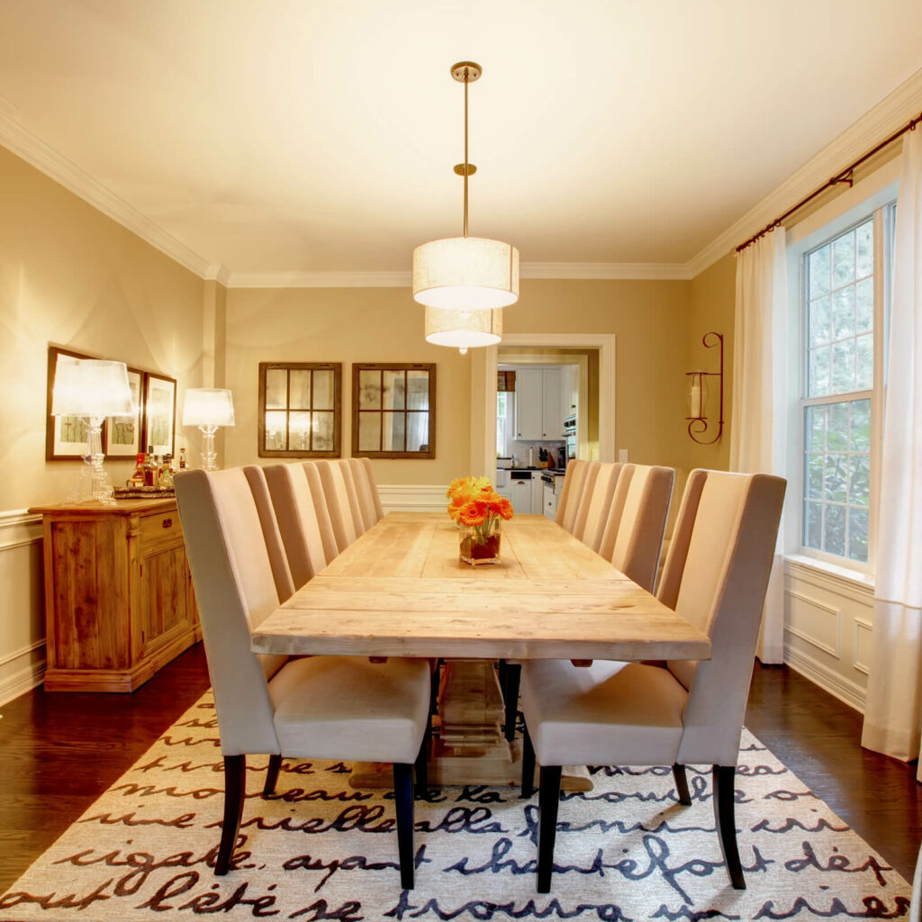 Dining room flooring | Thornton Flooring